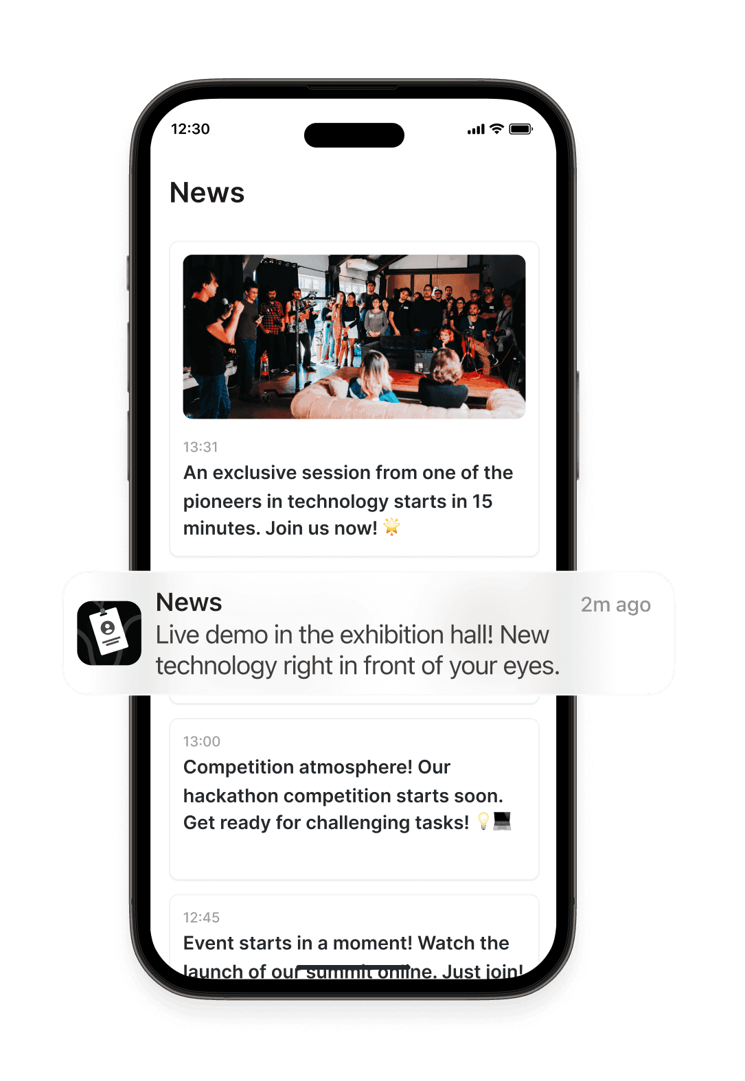 News and notifications