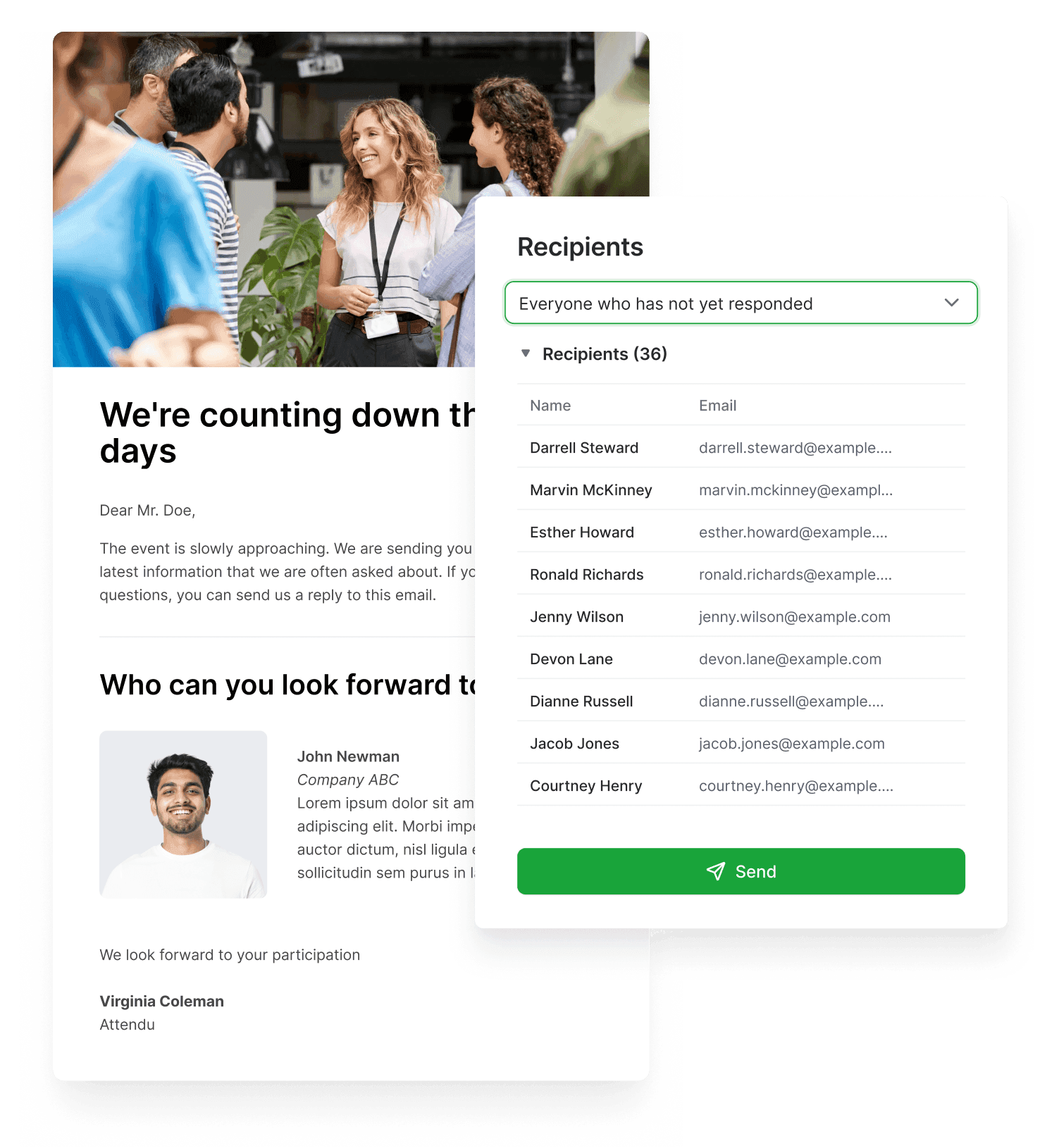 Lightning-fast emailing