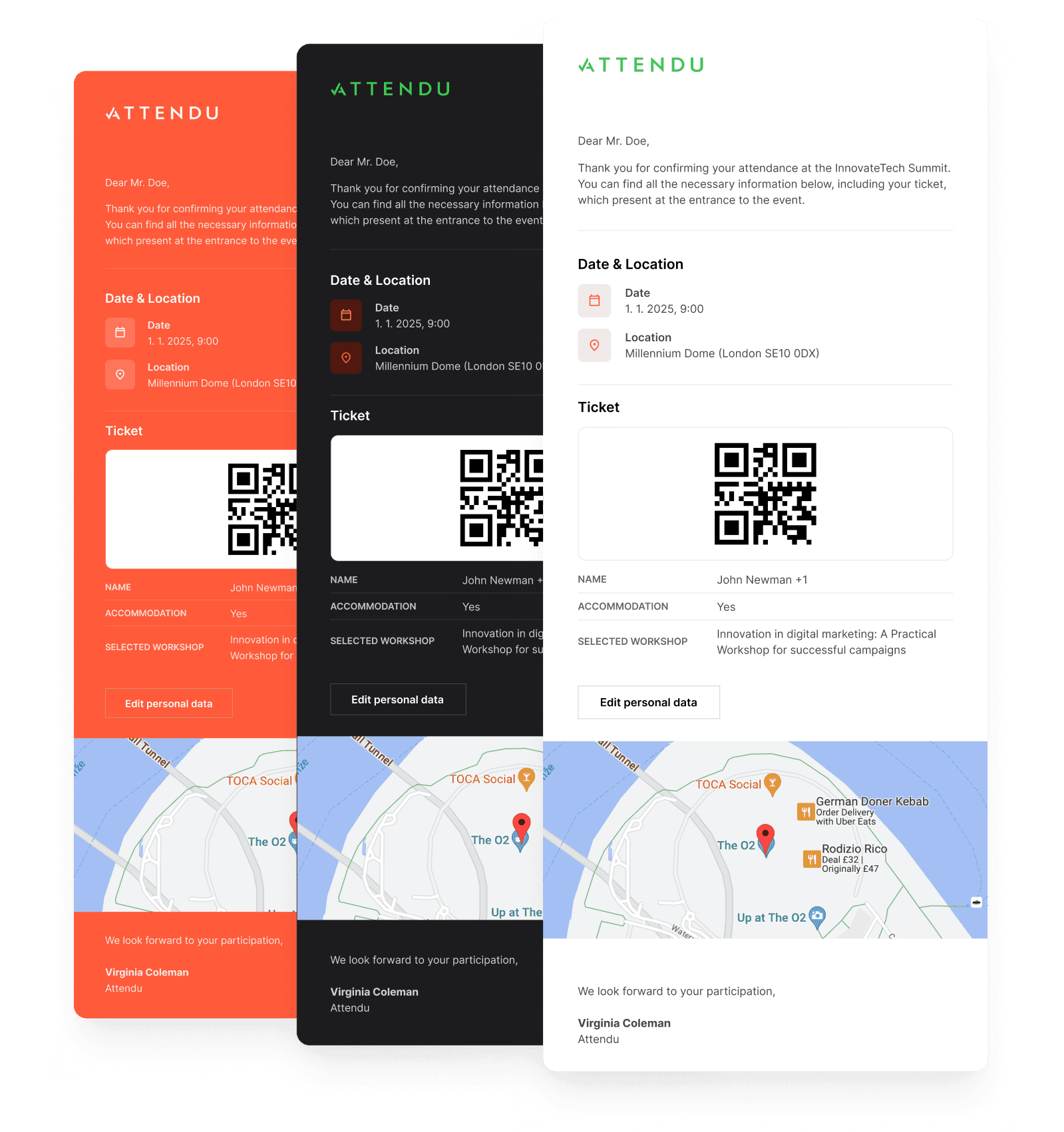 Templates tailored to your brand