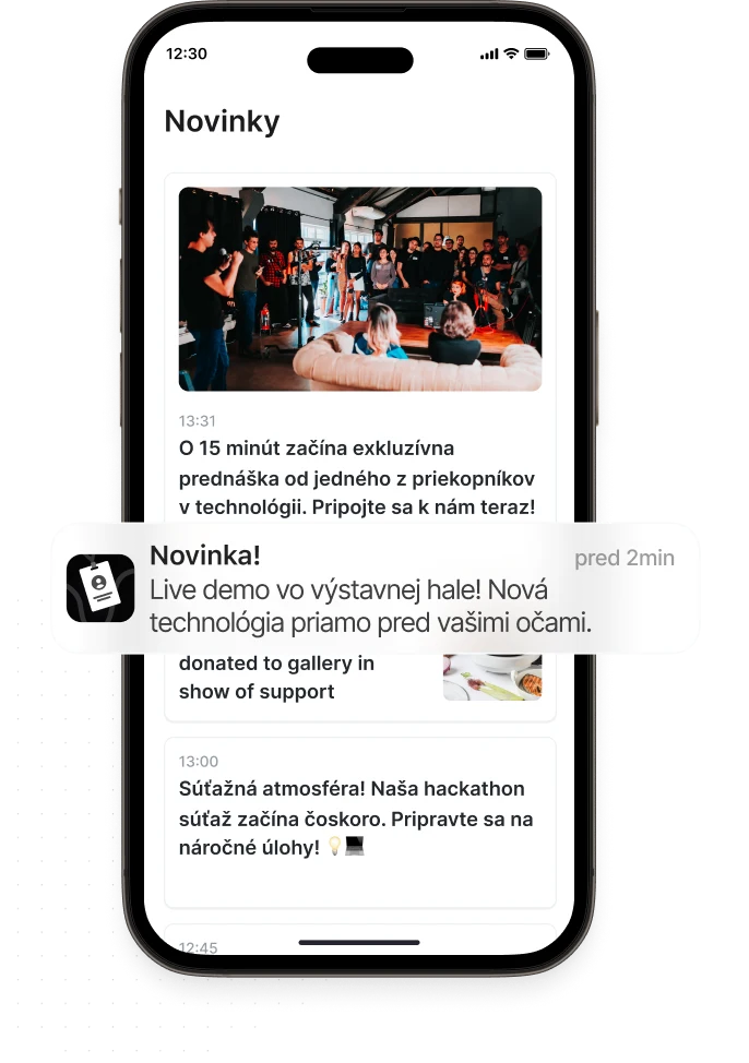 Novinky a notifikácie