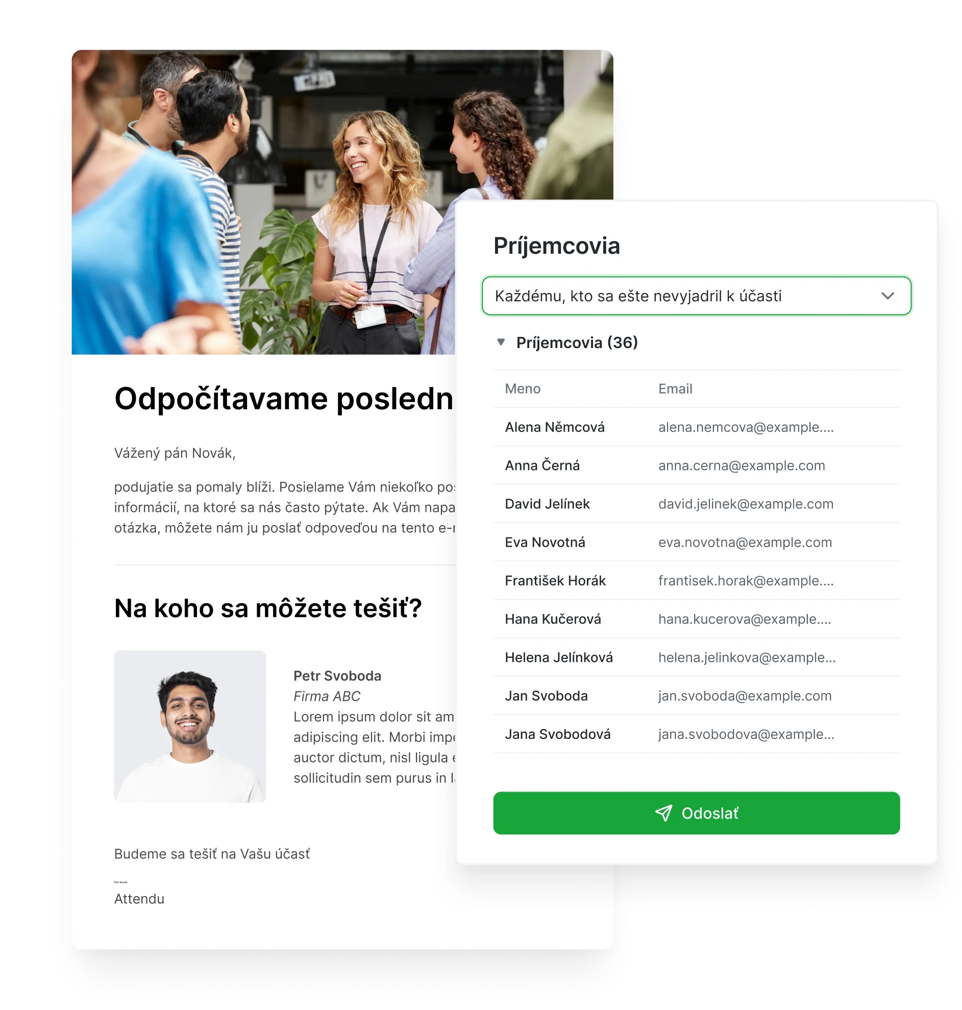Bleskové rozposielanie